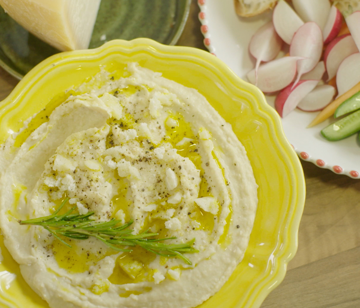 White Bean & Grana Padano Dip