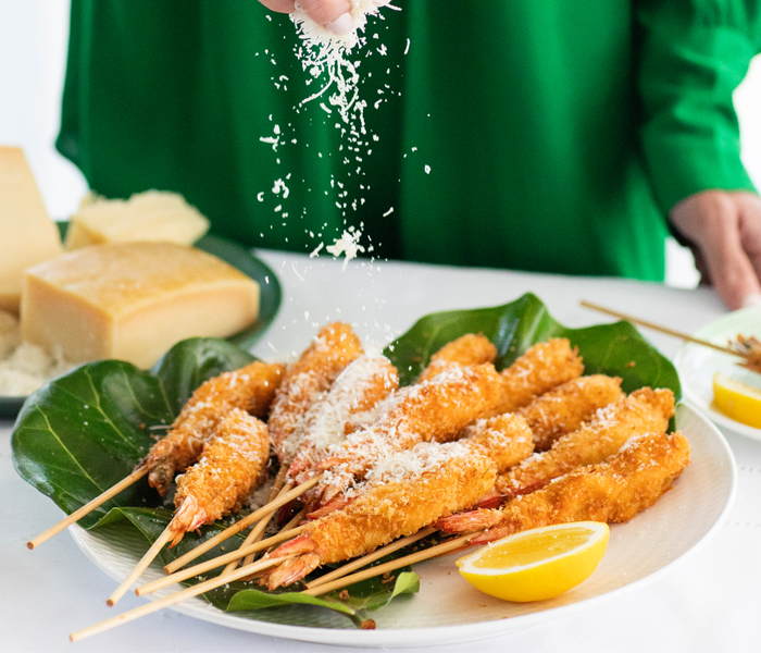 Coconut Crumbed Prawns