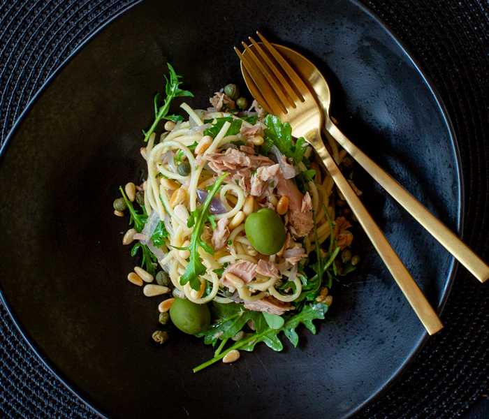 Tuna & Caper Spaghetti