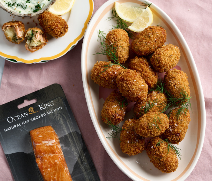 Smoked Salmon Croquettes 