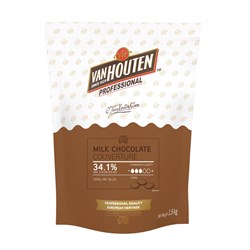 Van Houten Professional Milk Button 34.1% 10x1.5kg