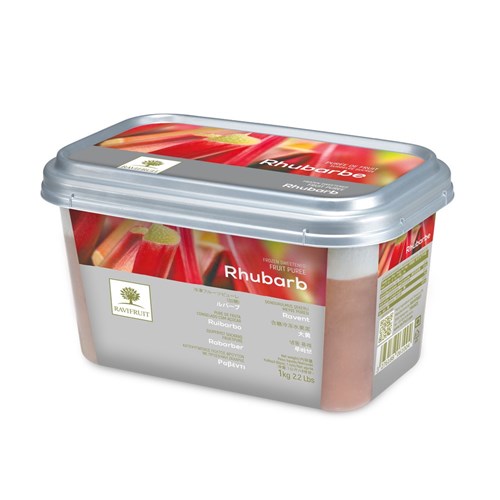 Ravifruit Rhubarb Puree 5x1kg