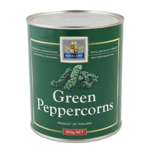 Royal Line Peppercorns Green 12x800g