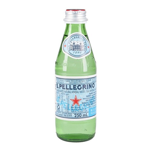 S.Pellegrino Sparkling Mineral Water 24x250ml